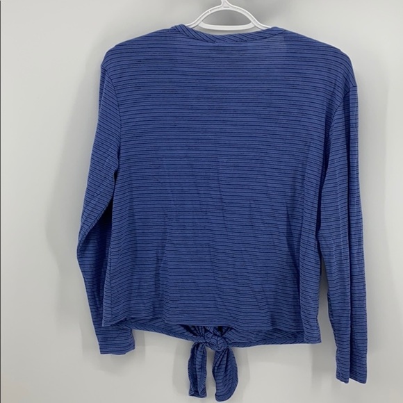 Everleigh tie front striped top - Picture 6 of 6